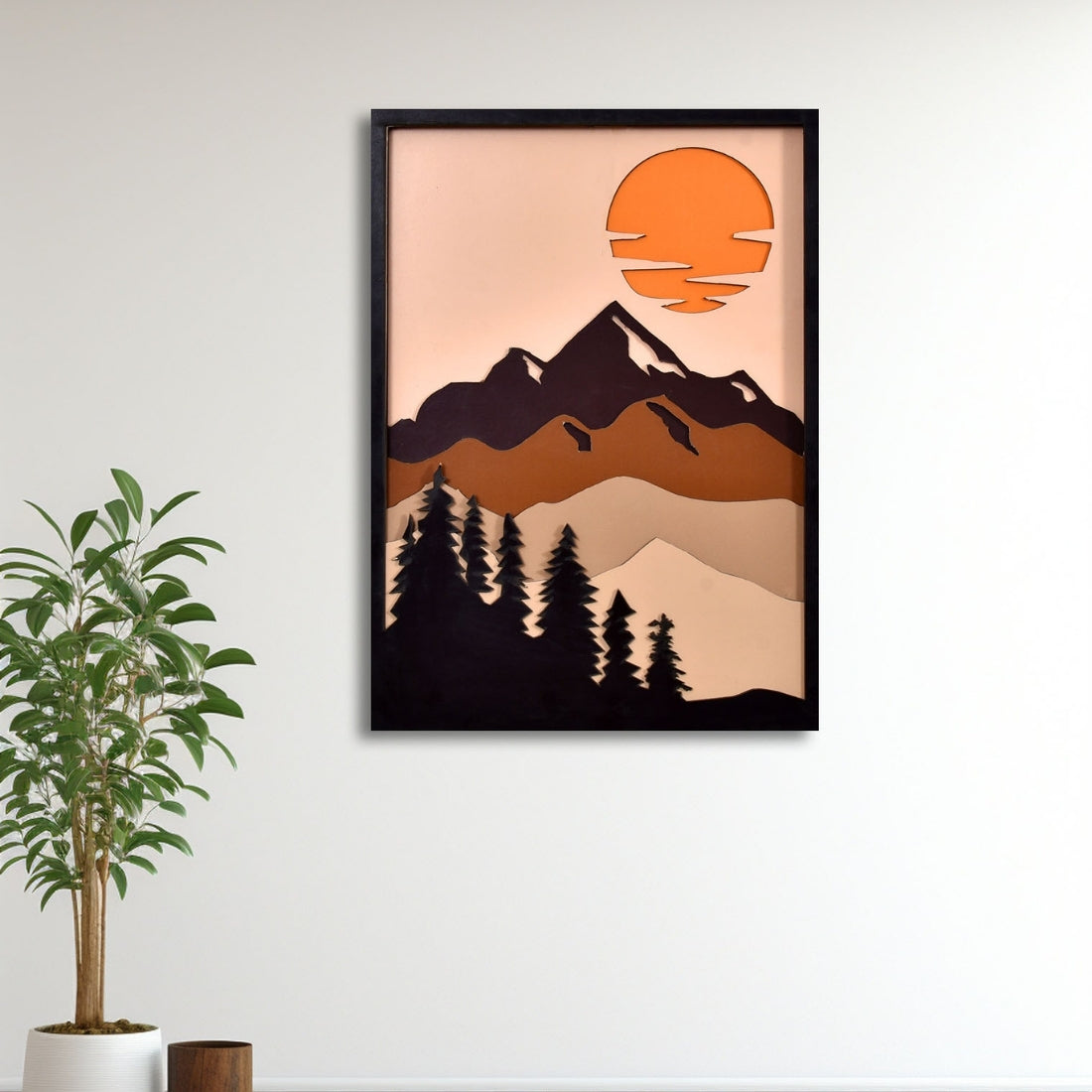 3D Router Cut Landscape Art