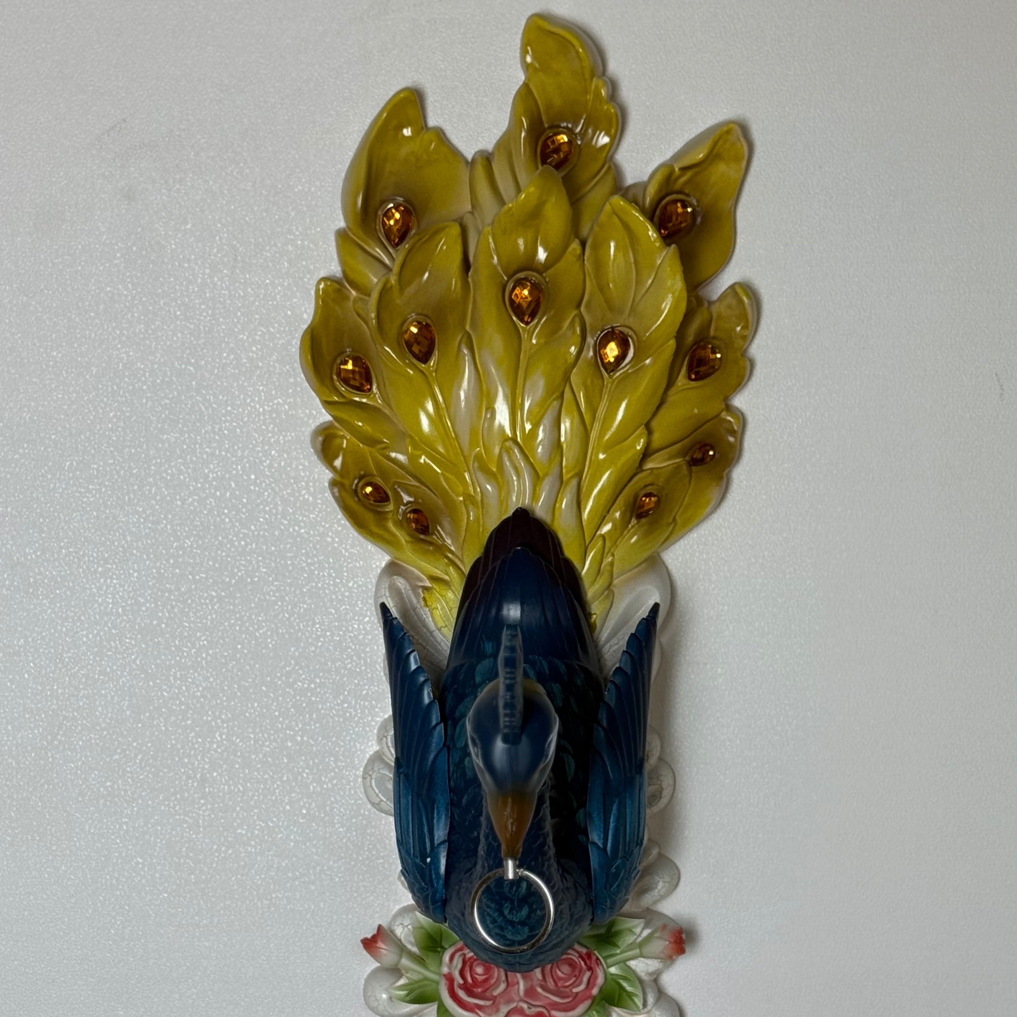 Heritage Peacock Wall Clock