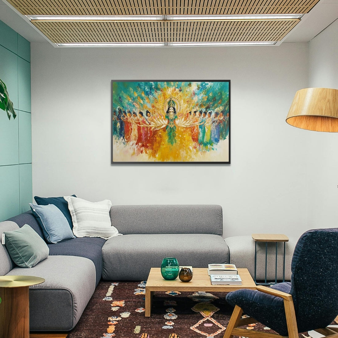 Abstract Goddess Art