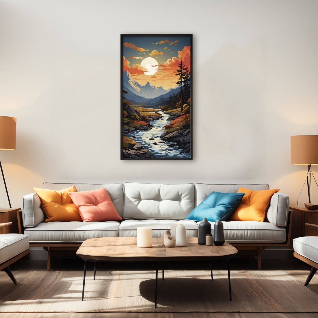 River in the Mountains