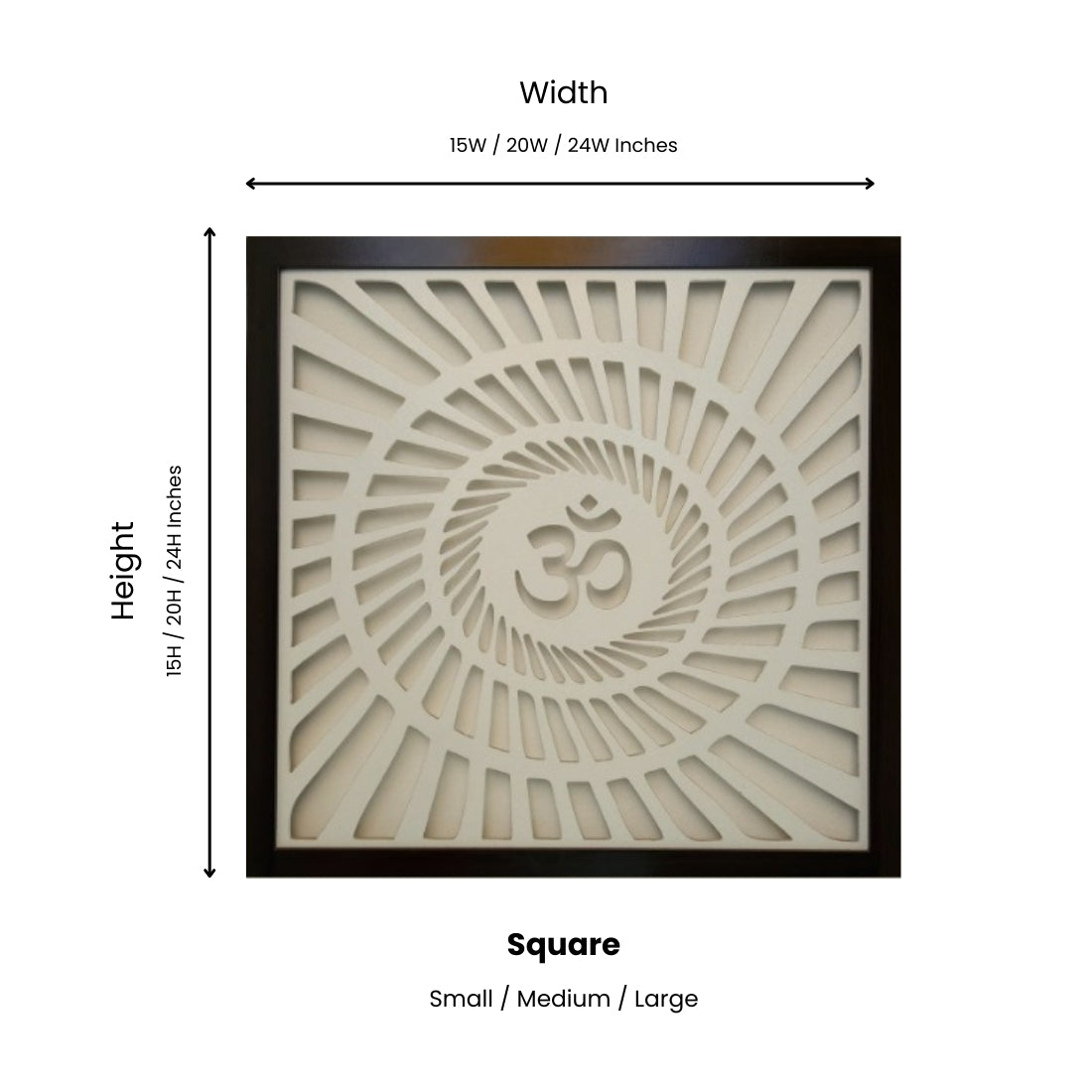 3D Router Cut Om Art