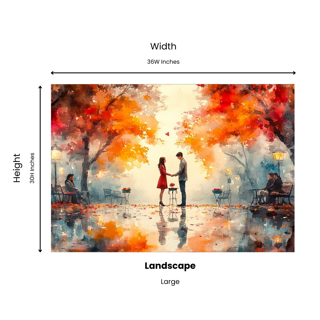 Couple Proposal on the Street