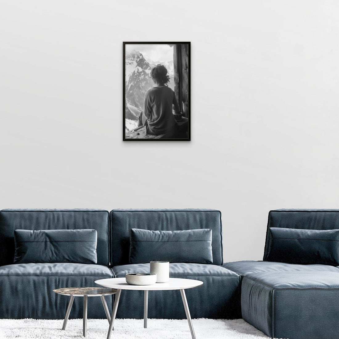 Silent Gaze in Mountains