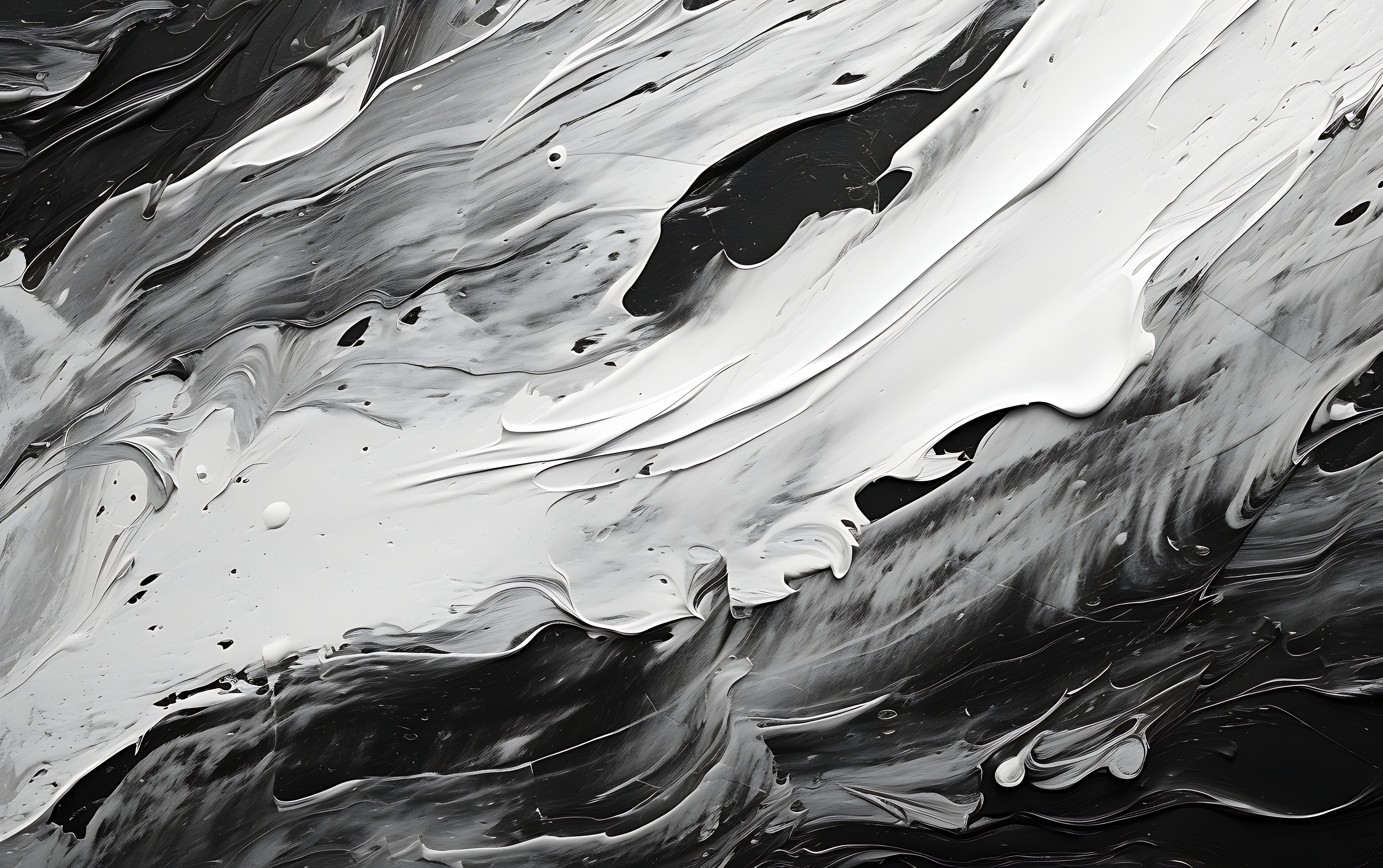 Abstract Dark Painting