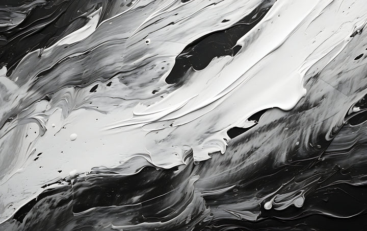Abstract Dark Painting