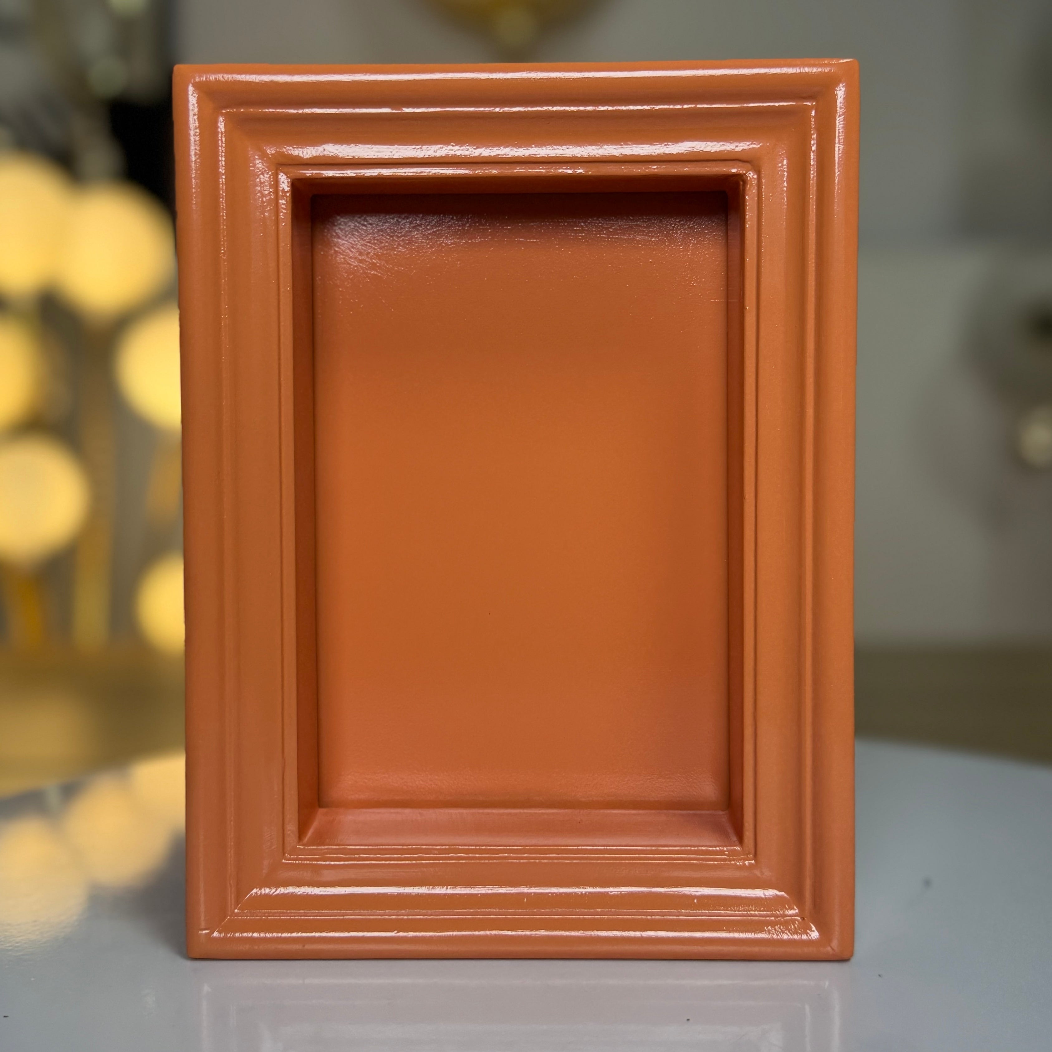 Light Orange  3D Photo Frame