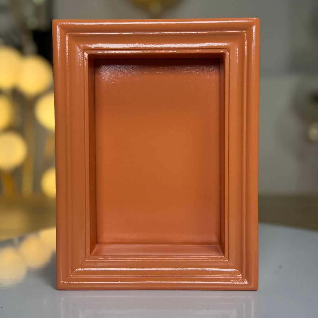 Light Orange  3D Photo Frame
