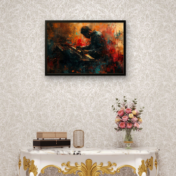 Piano Pulse Canvas