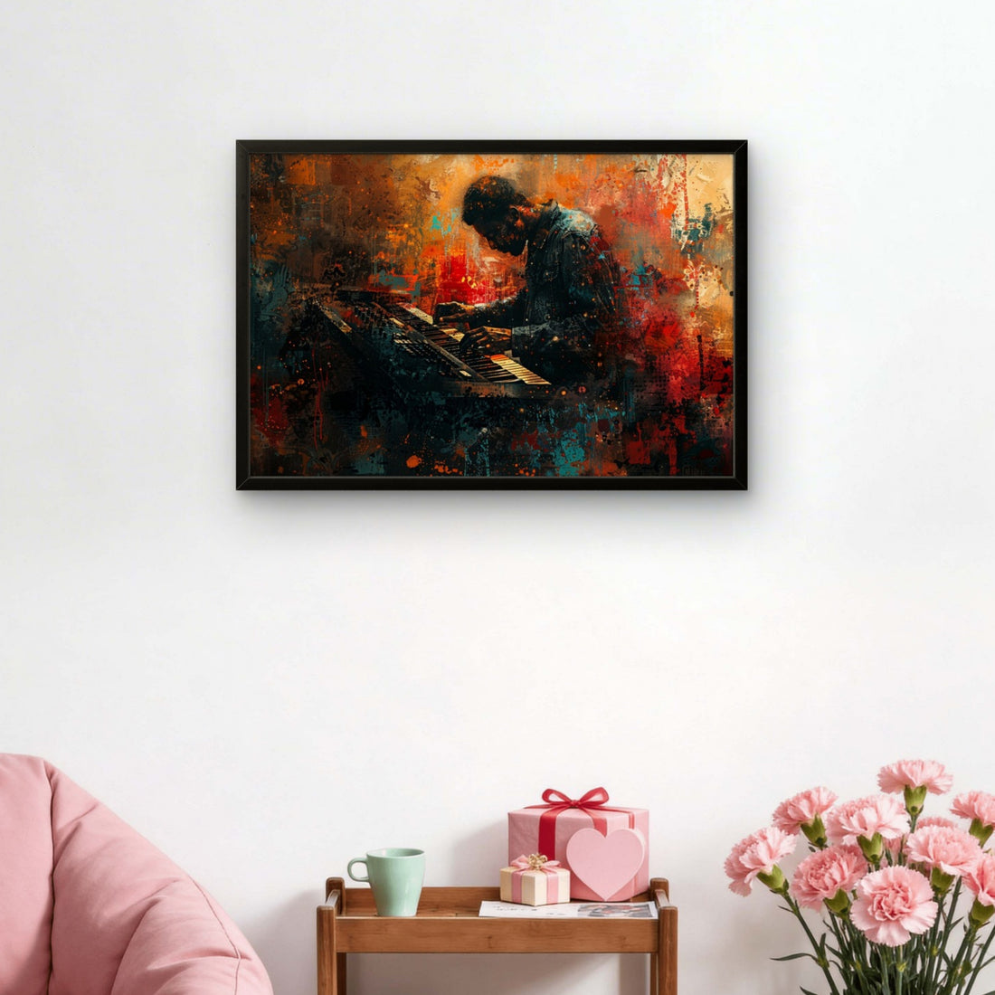 Piano Pulse Canvas