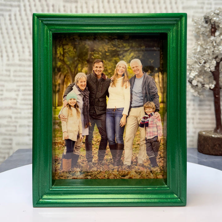 Metallic Green 3D Photo Frame
