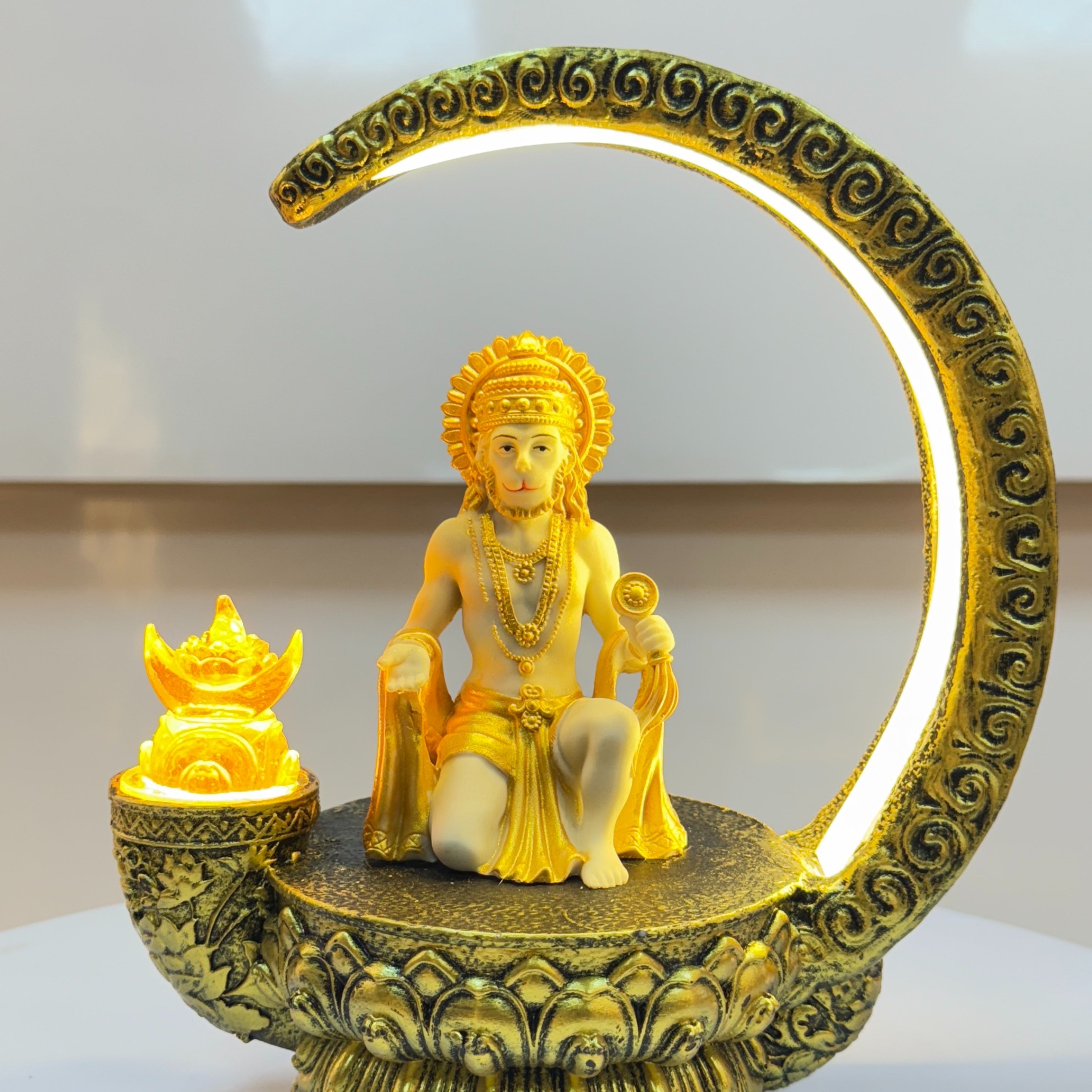 Veer Hanuman Golden Glow