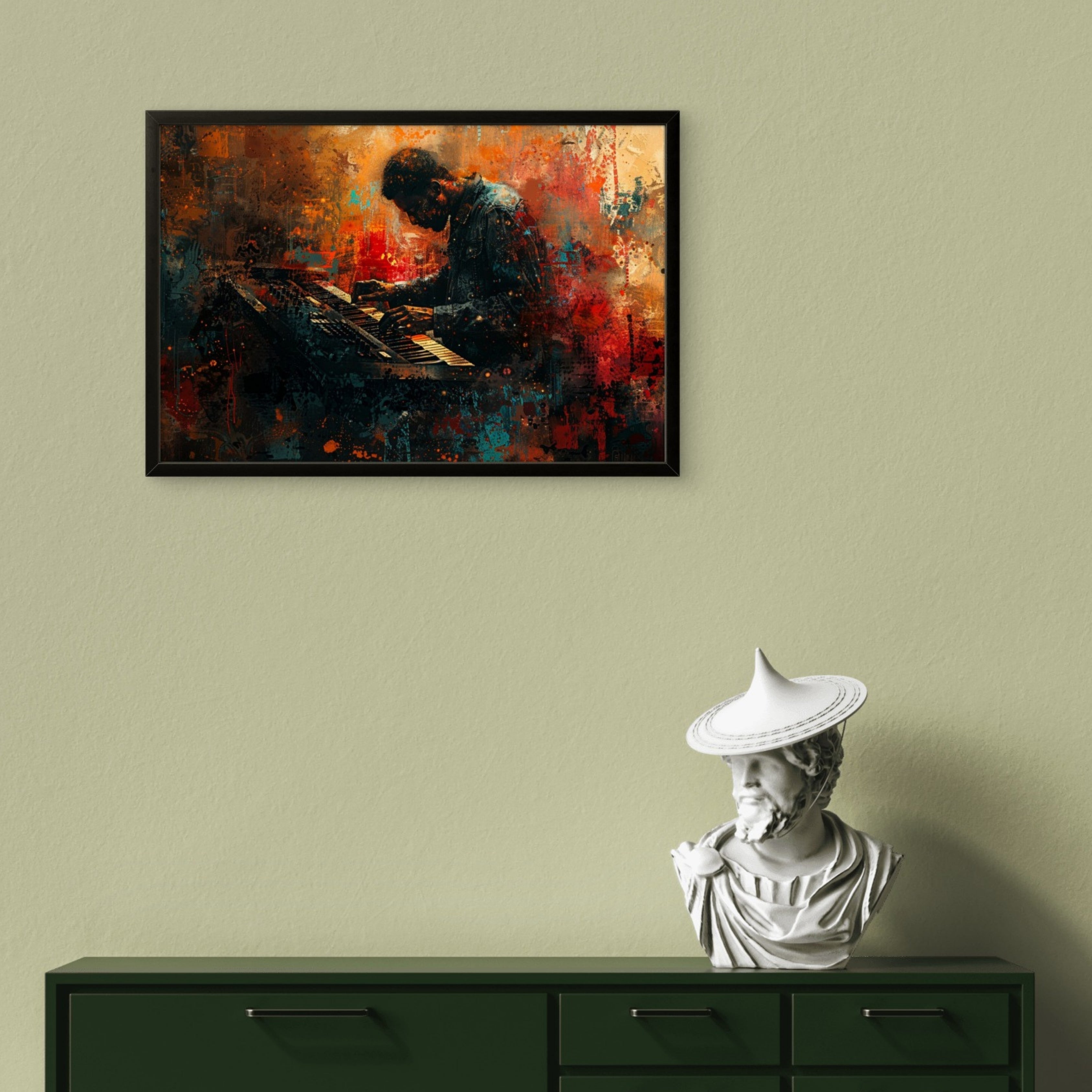 Piano Pulse Canvas