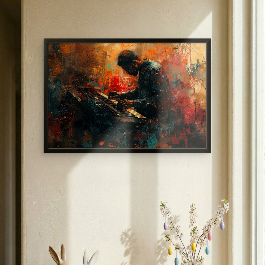 Piano Pulse Canvas