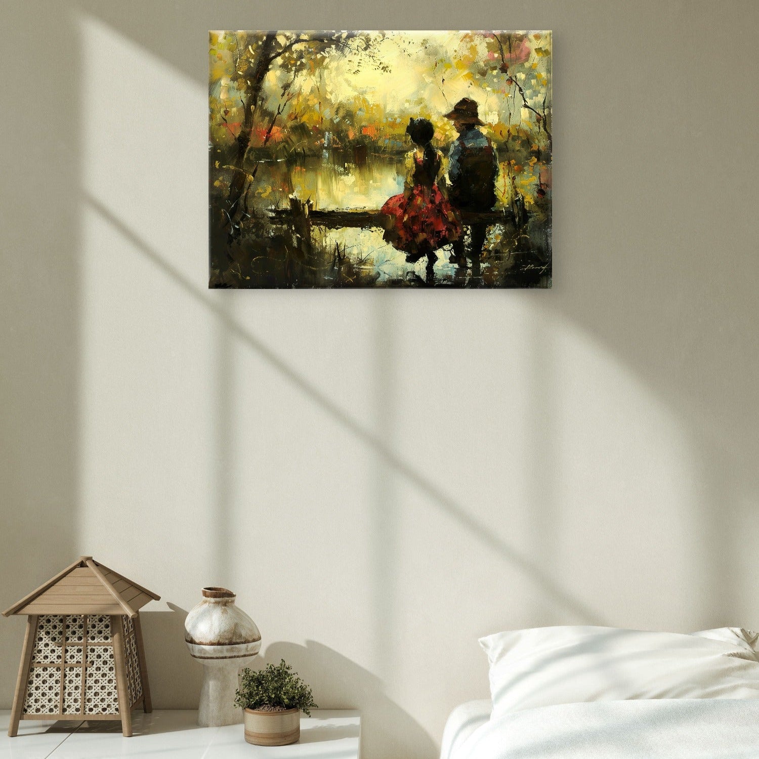 Dark Couple Abstract