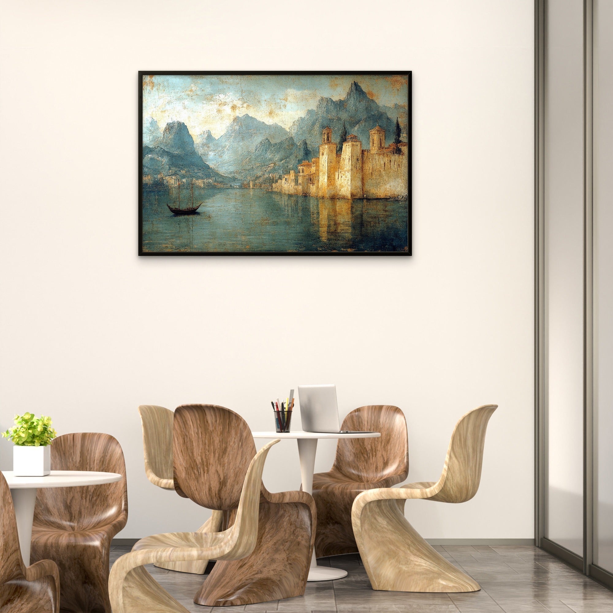 River Side Castle Art