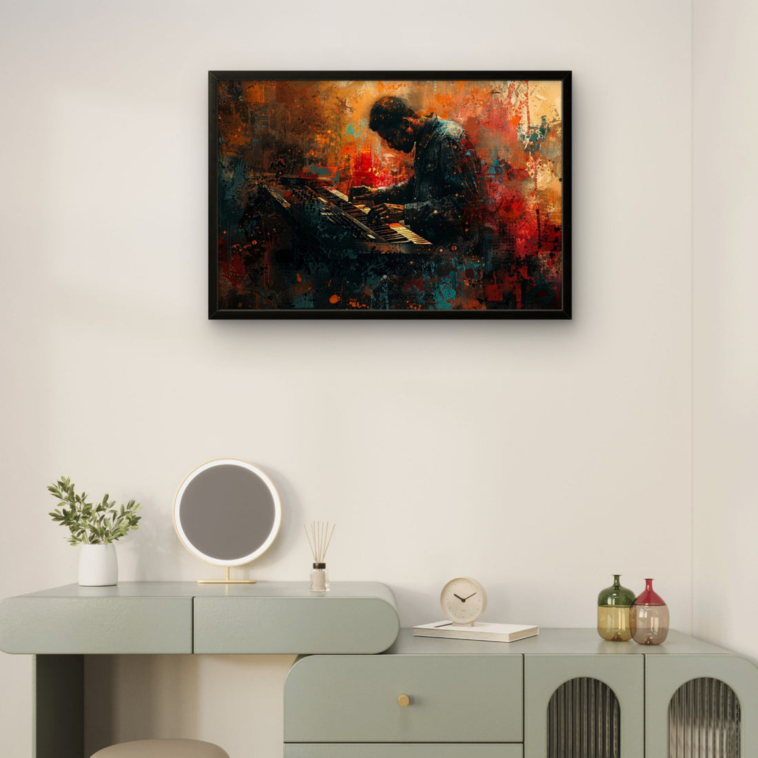 Piano Pulse Canvas