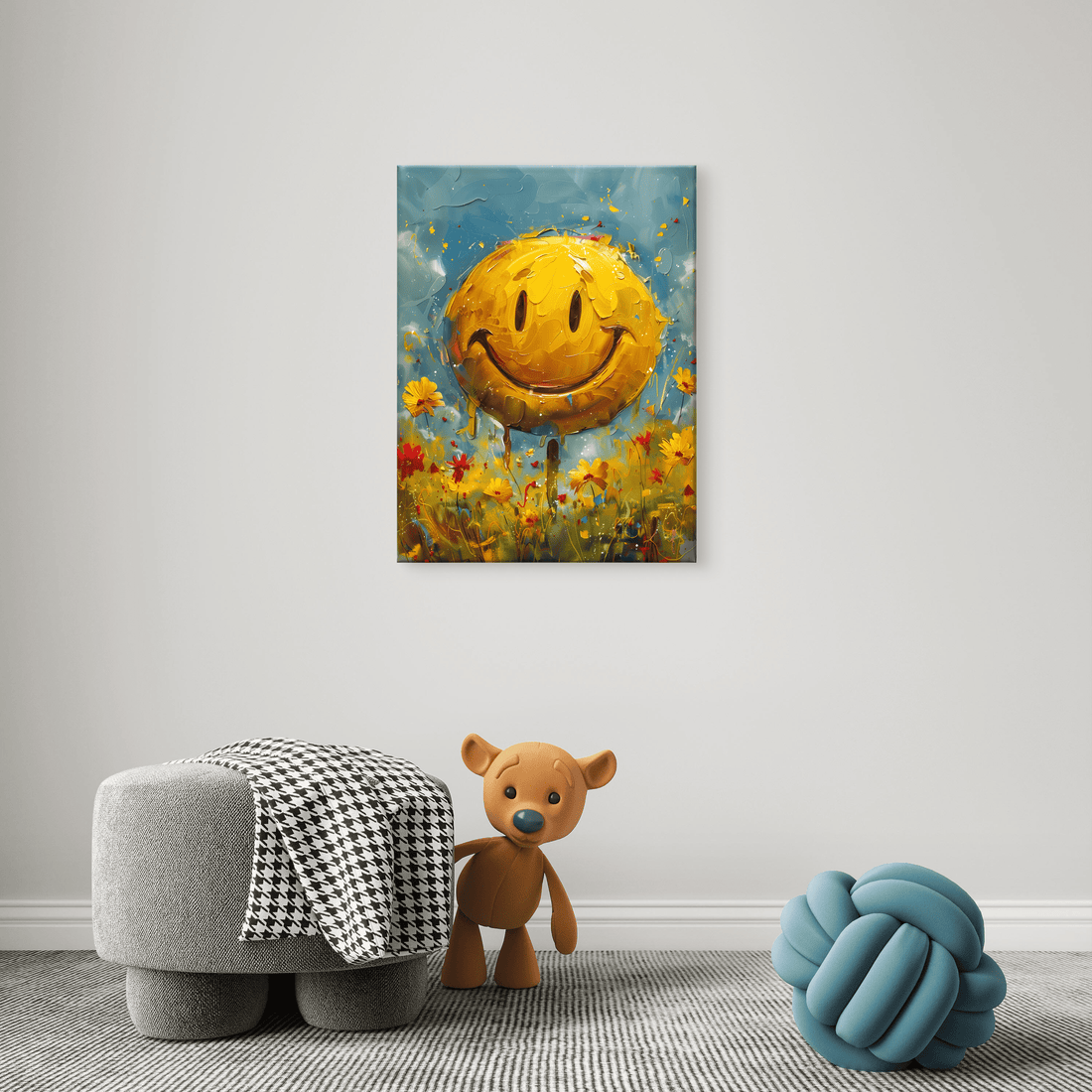 Smiley Flower - Frugal Carts