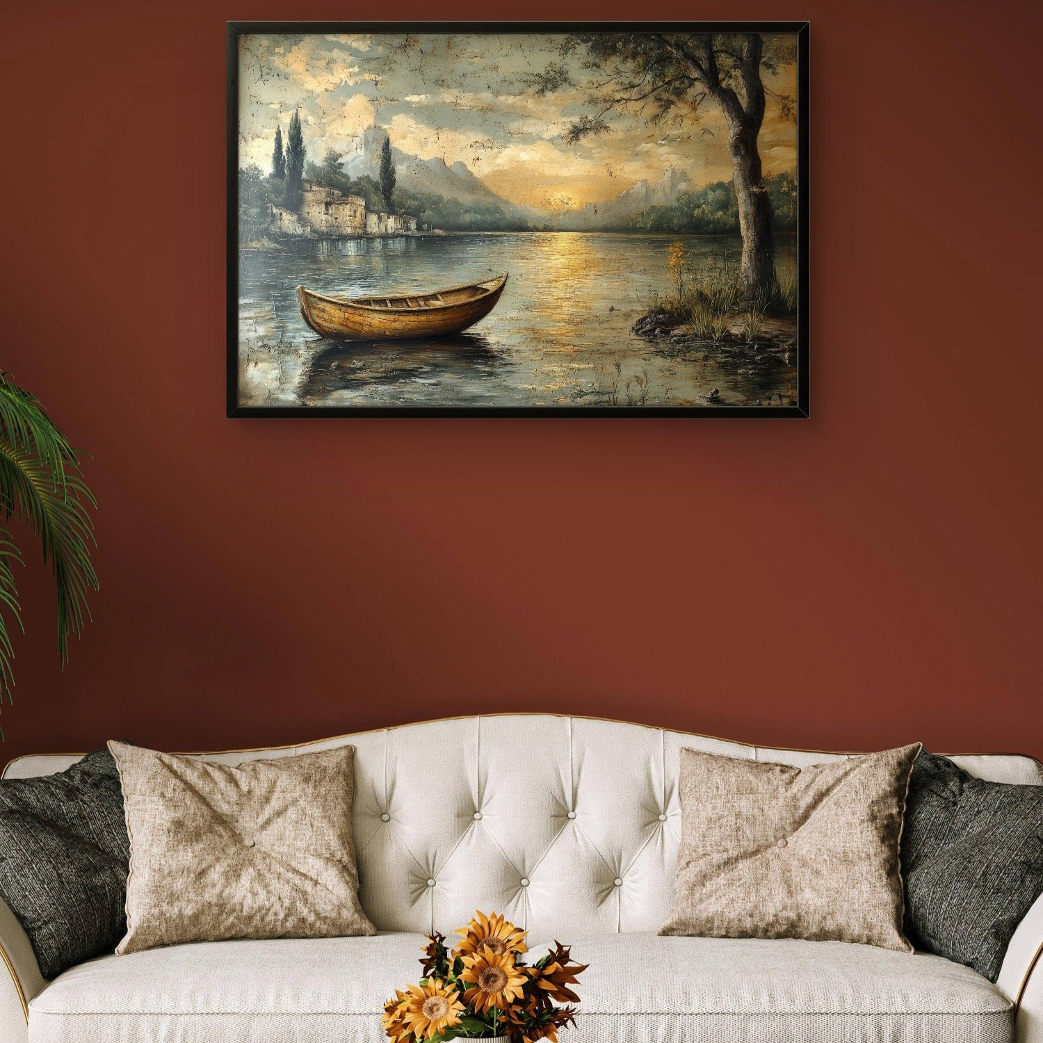 Boat in the Riverside