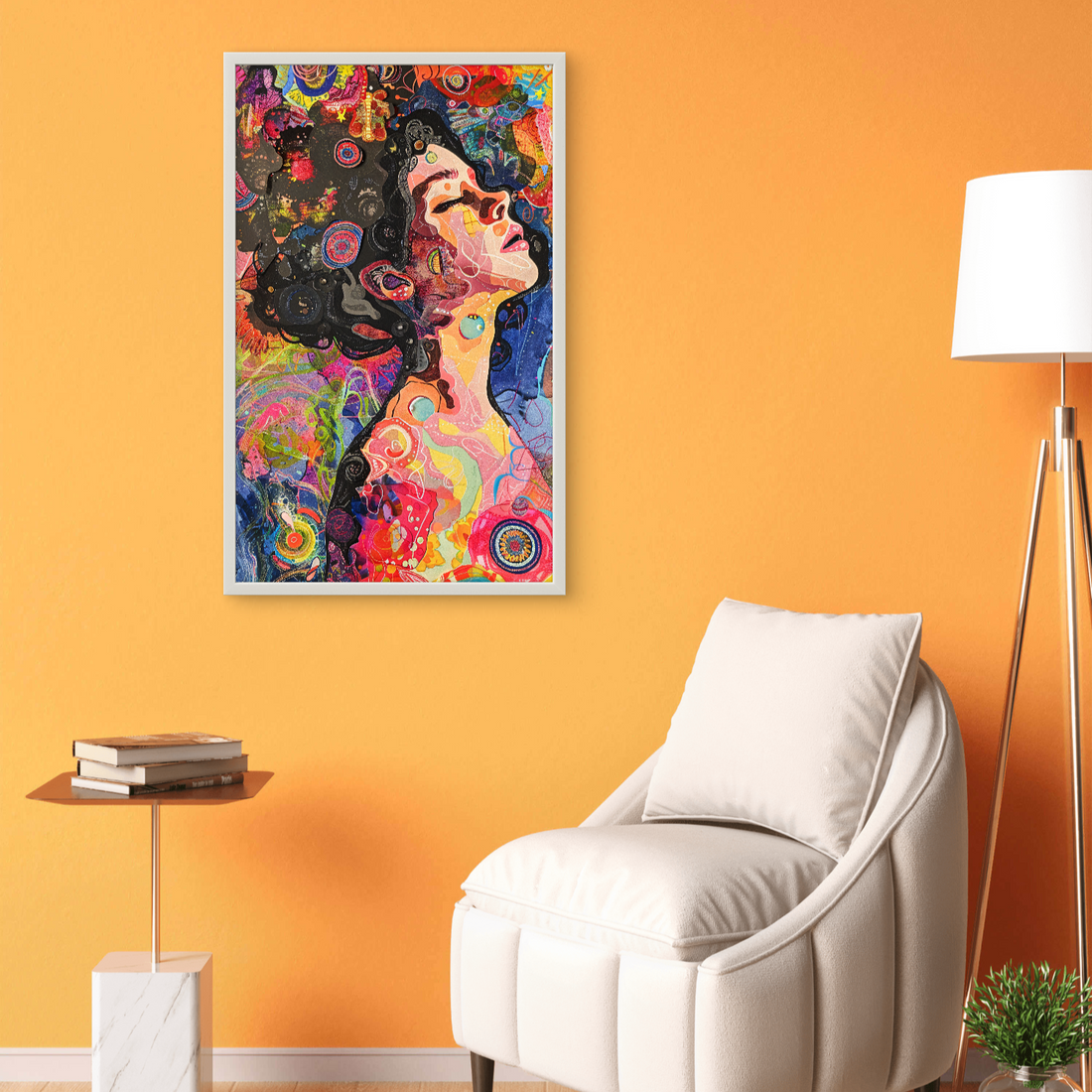 Colourful Lady Abstract