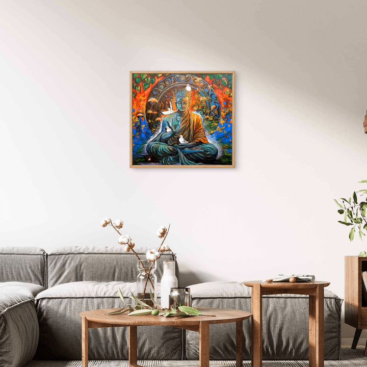 Bhuddha Peace Abstract