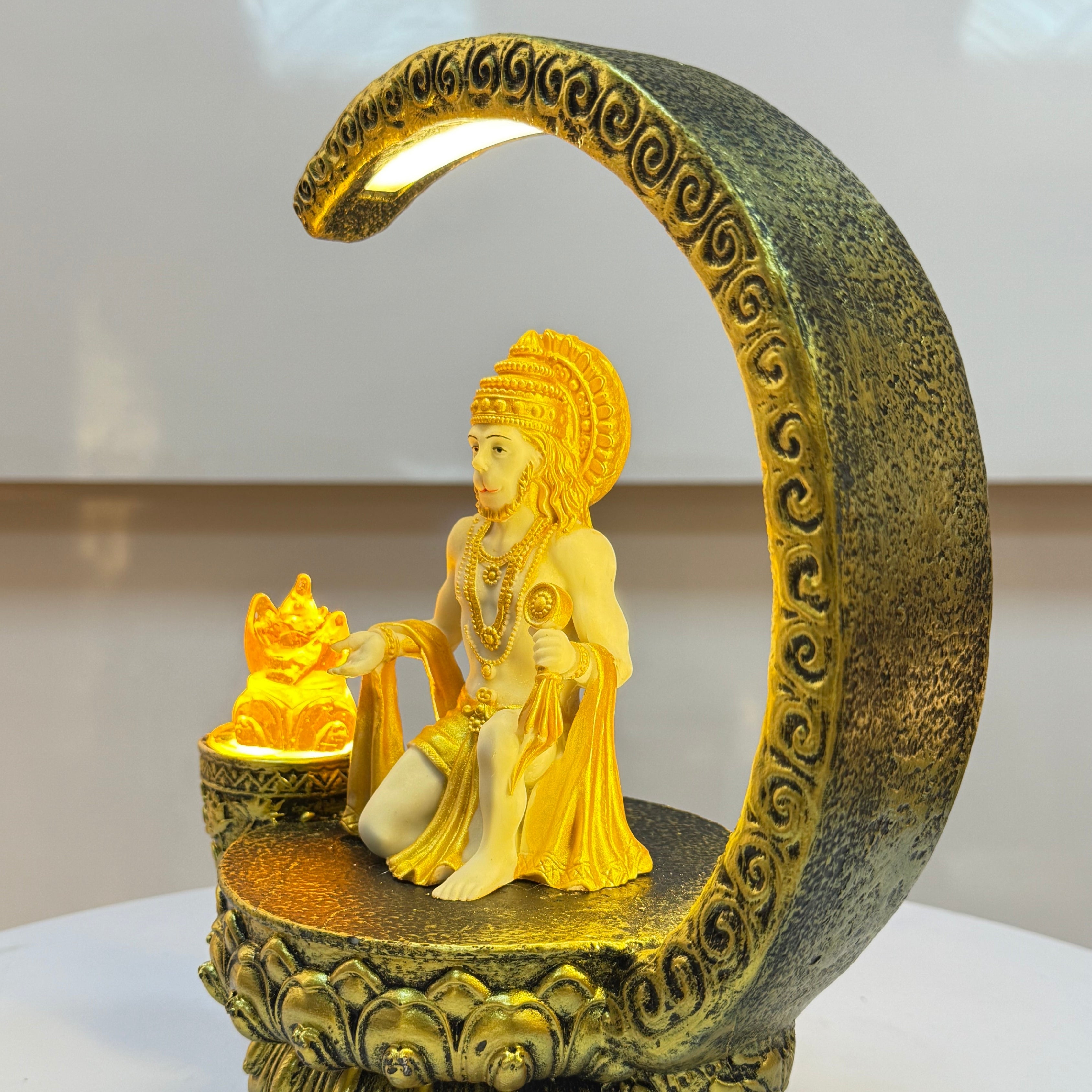 Veer Hanuman Golden Glow