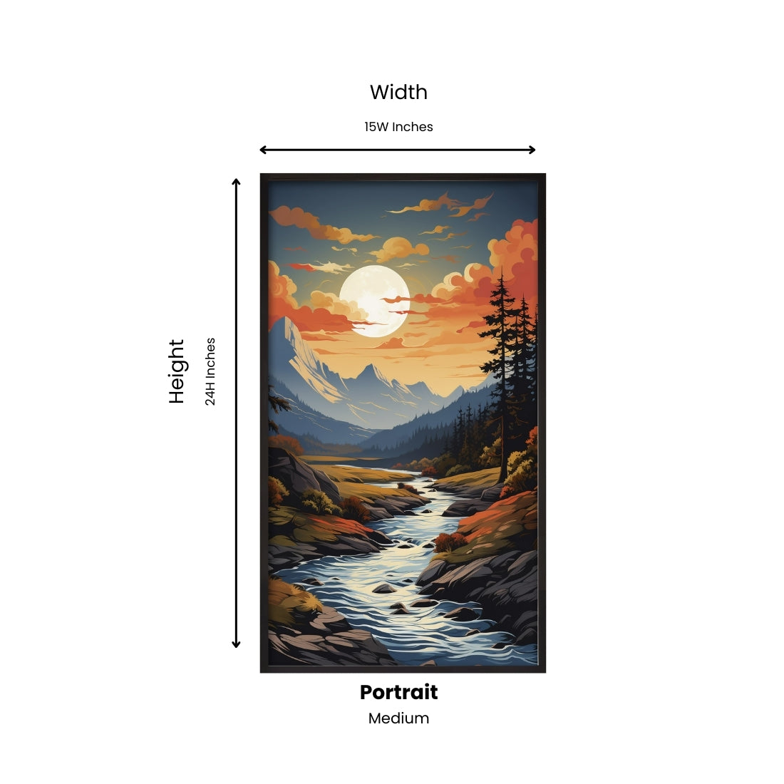 River in the Mountains