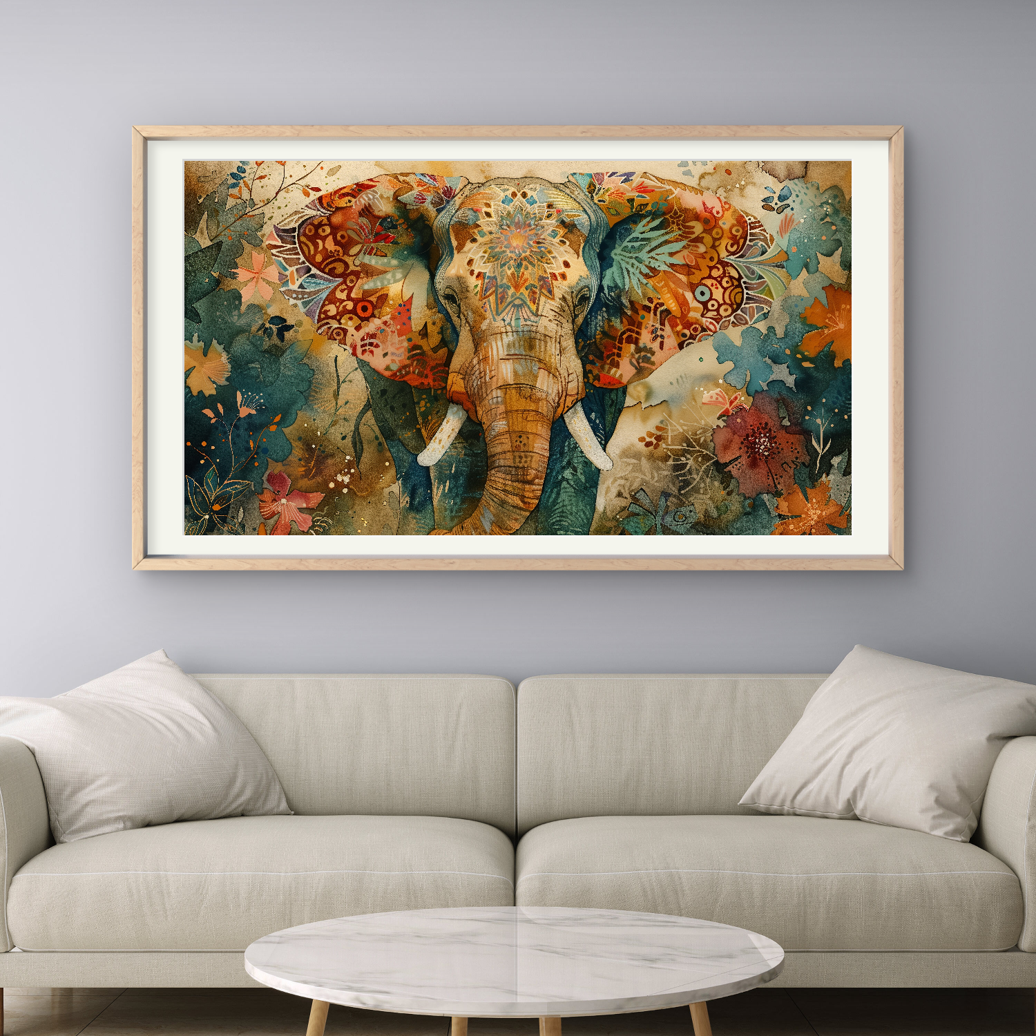 Elegant Elephant Art