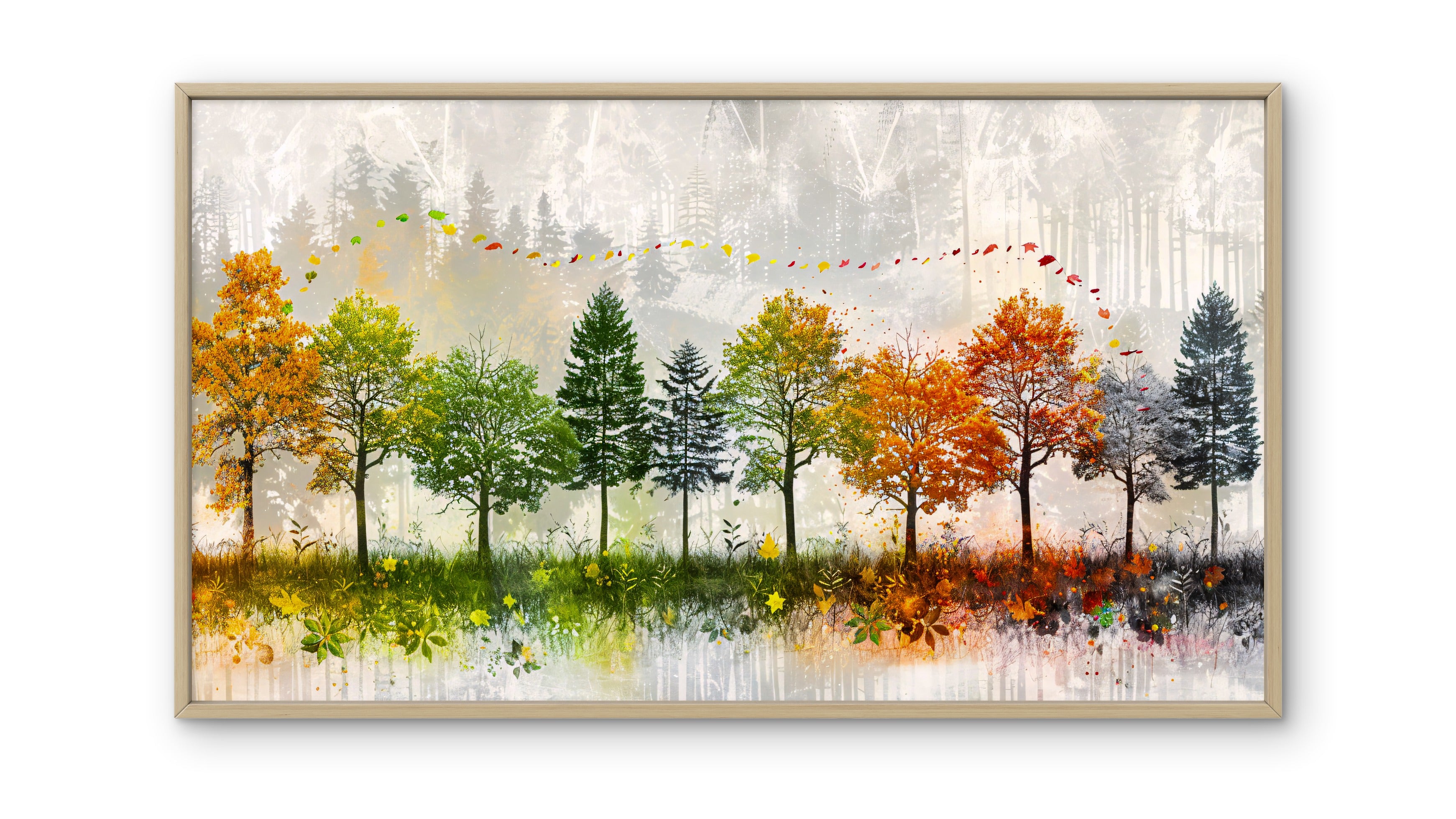 Autumn Forest Trees