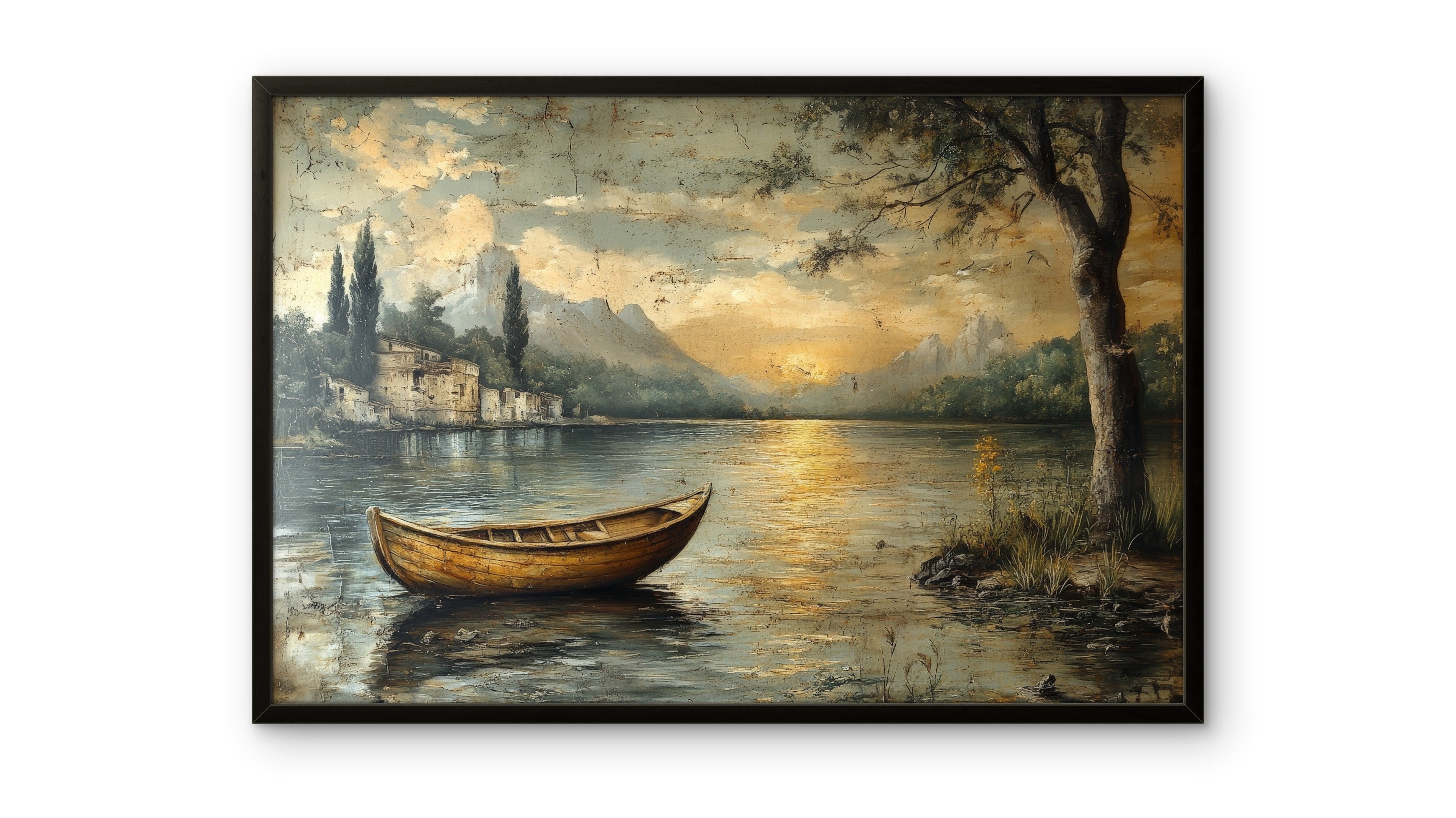 Boat in the Riverside