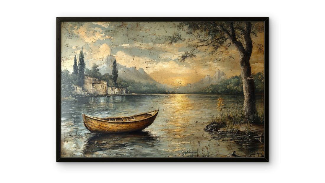 Boat in the Riverside