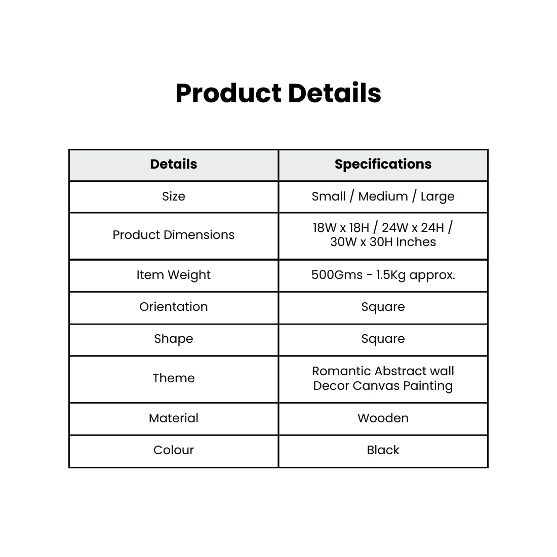 Love in Paris Art Square