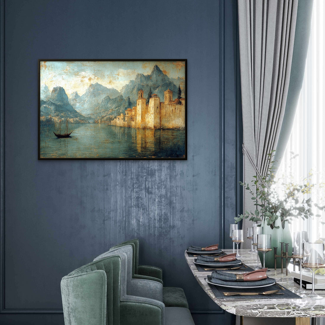 River Side Castle Art