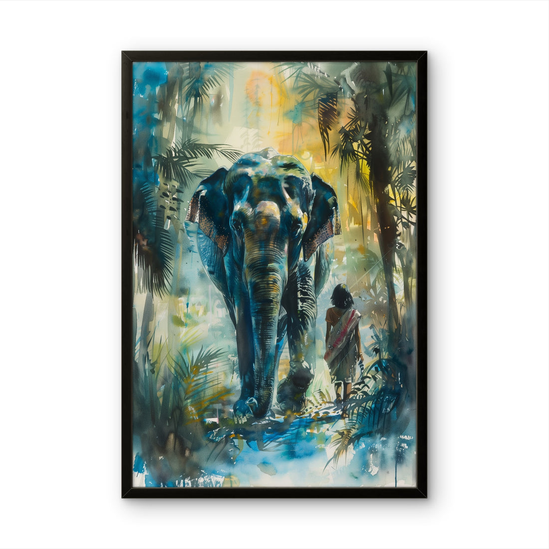 Elephant with a Man - Frugal Carts