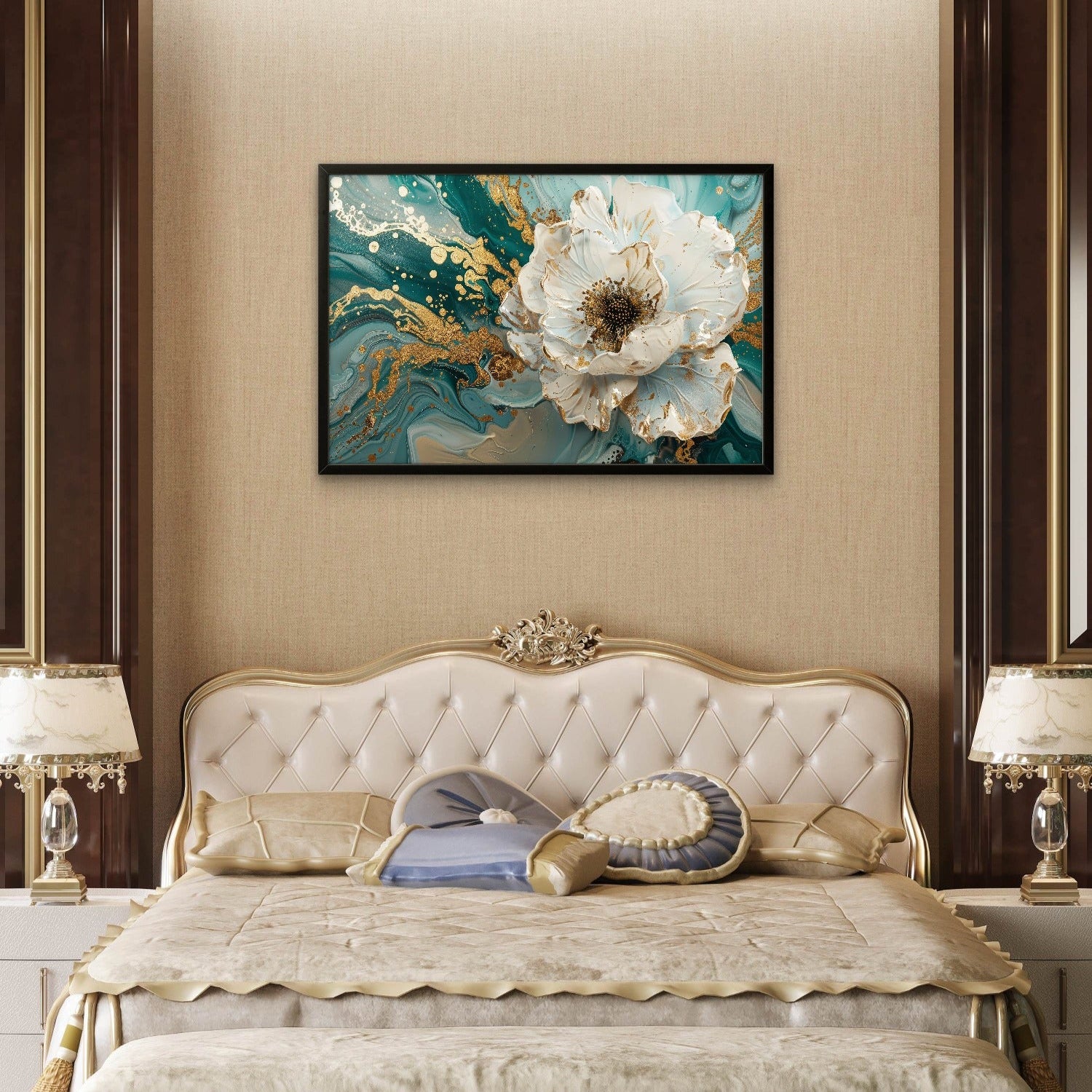 White Flower Abstract