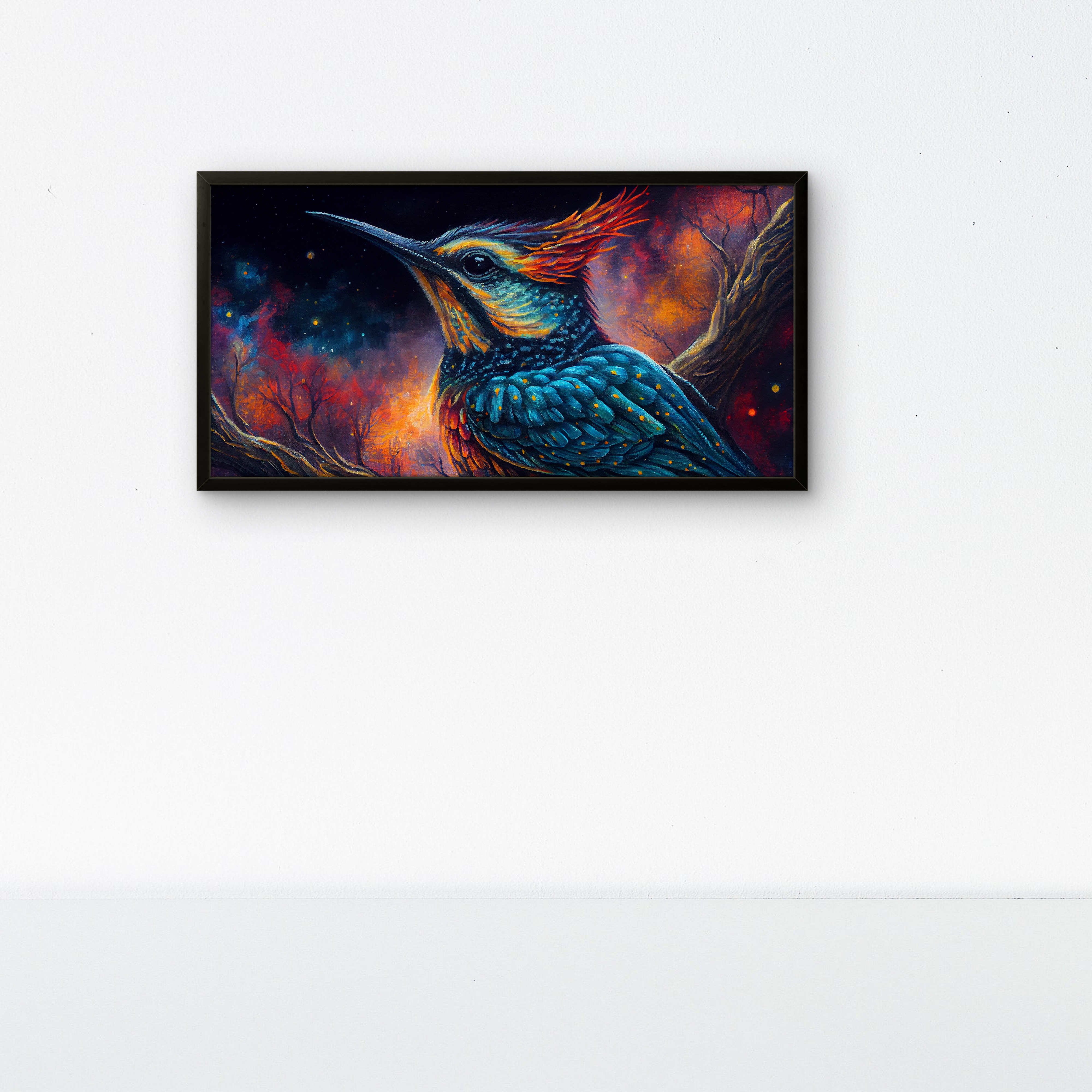 Modern Bird Abstract art Luxury Painting on Canvas