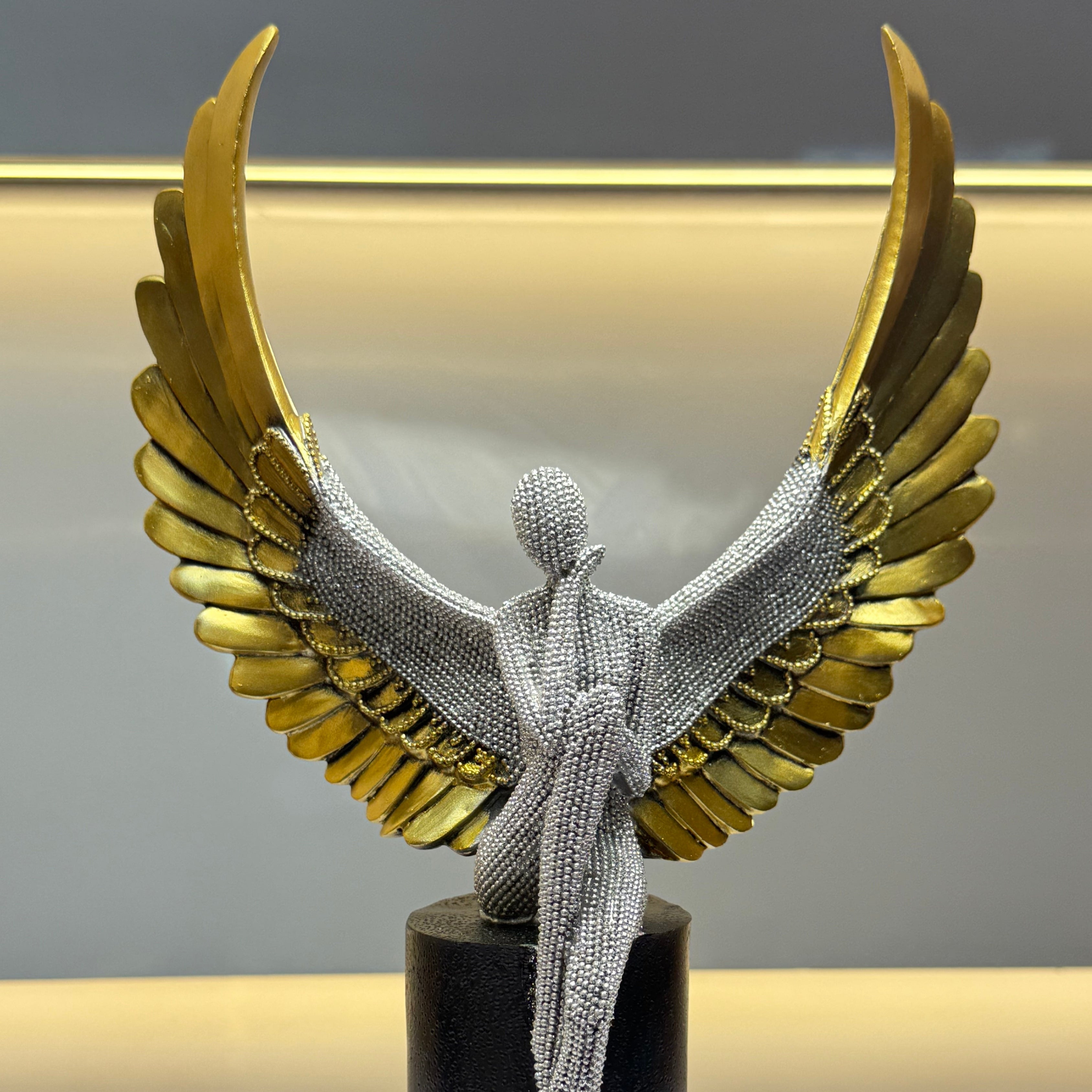 Seated Fairy with Scattered Wings