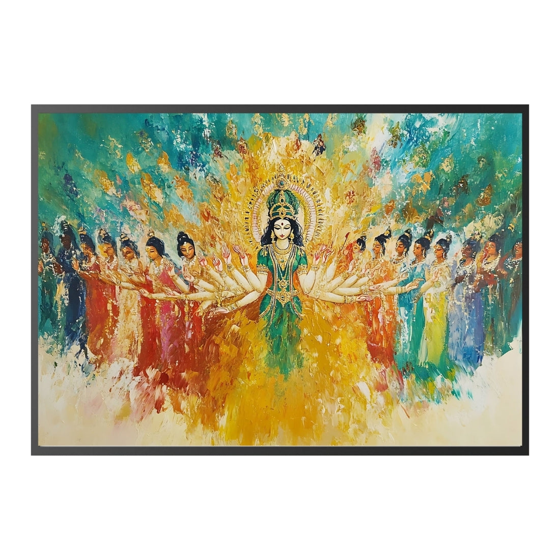 Abstract Goddess Art