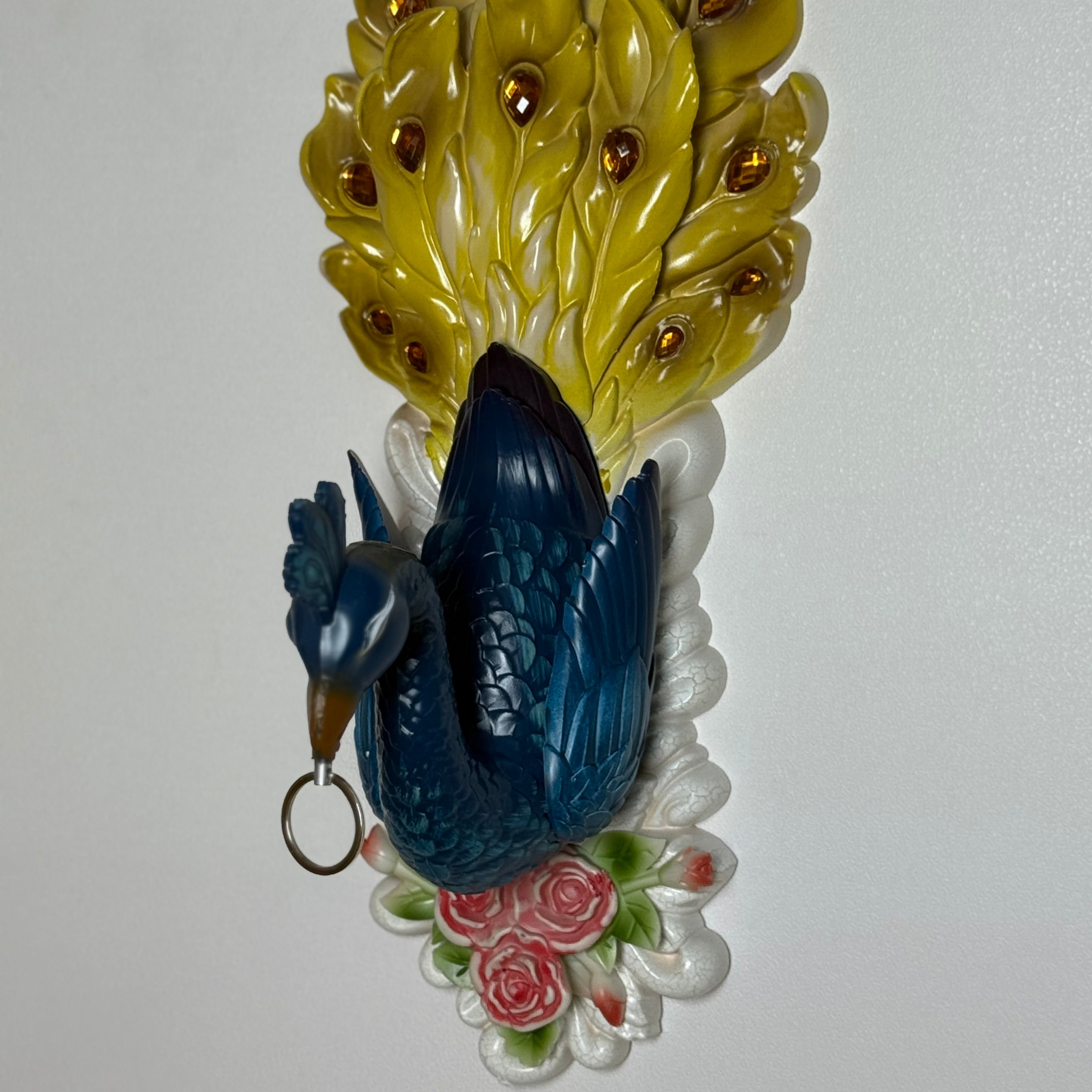 Heritage Peacock Wall Clock