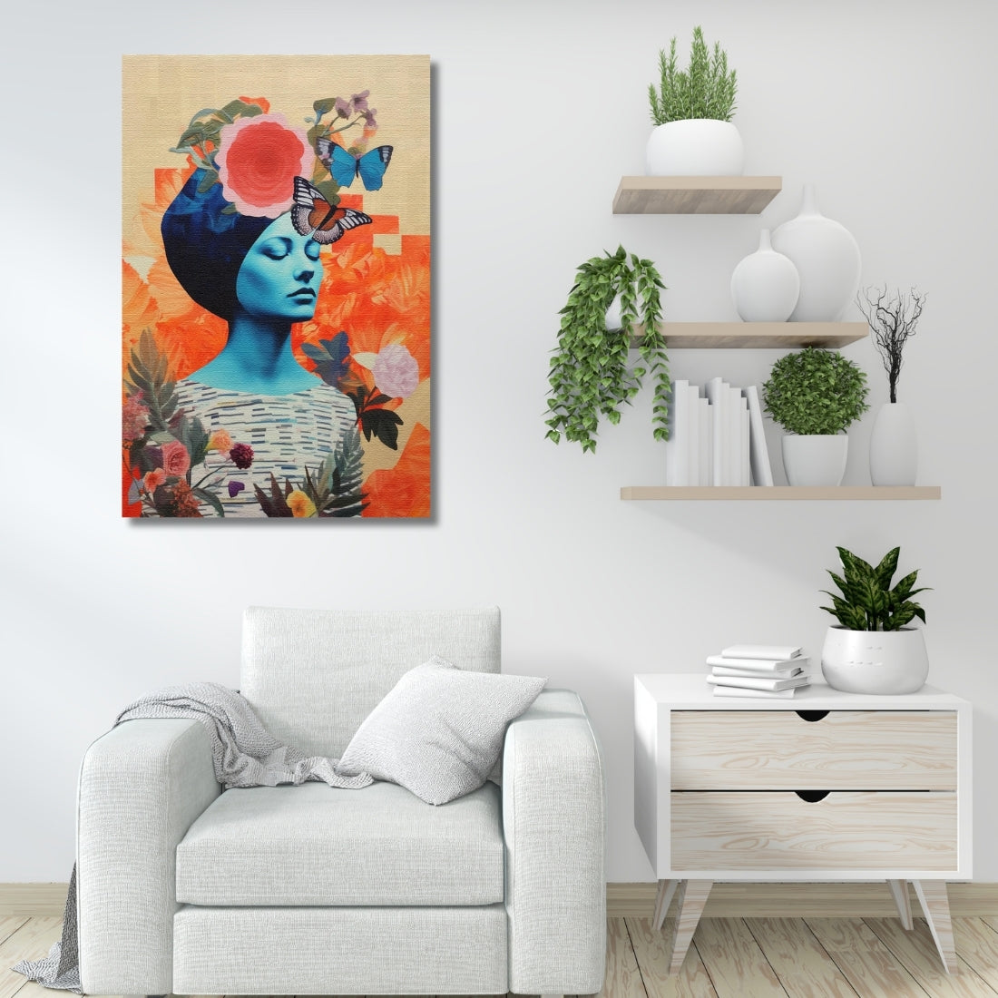 Modern Woman Colourful