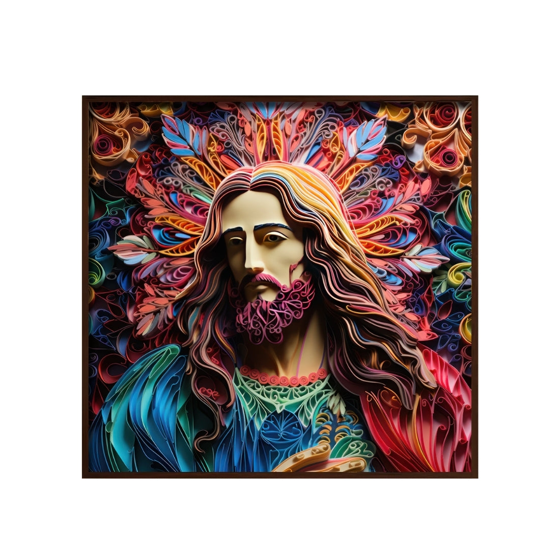 Jesus Colourful Art