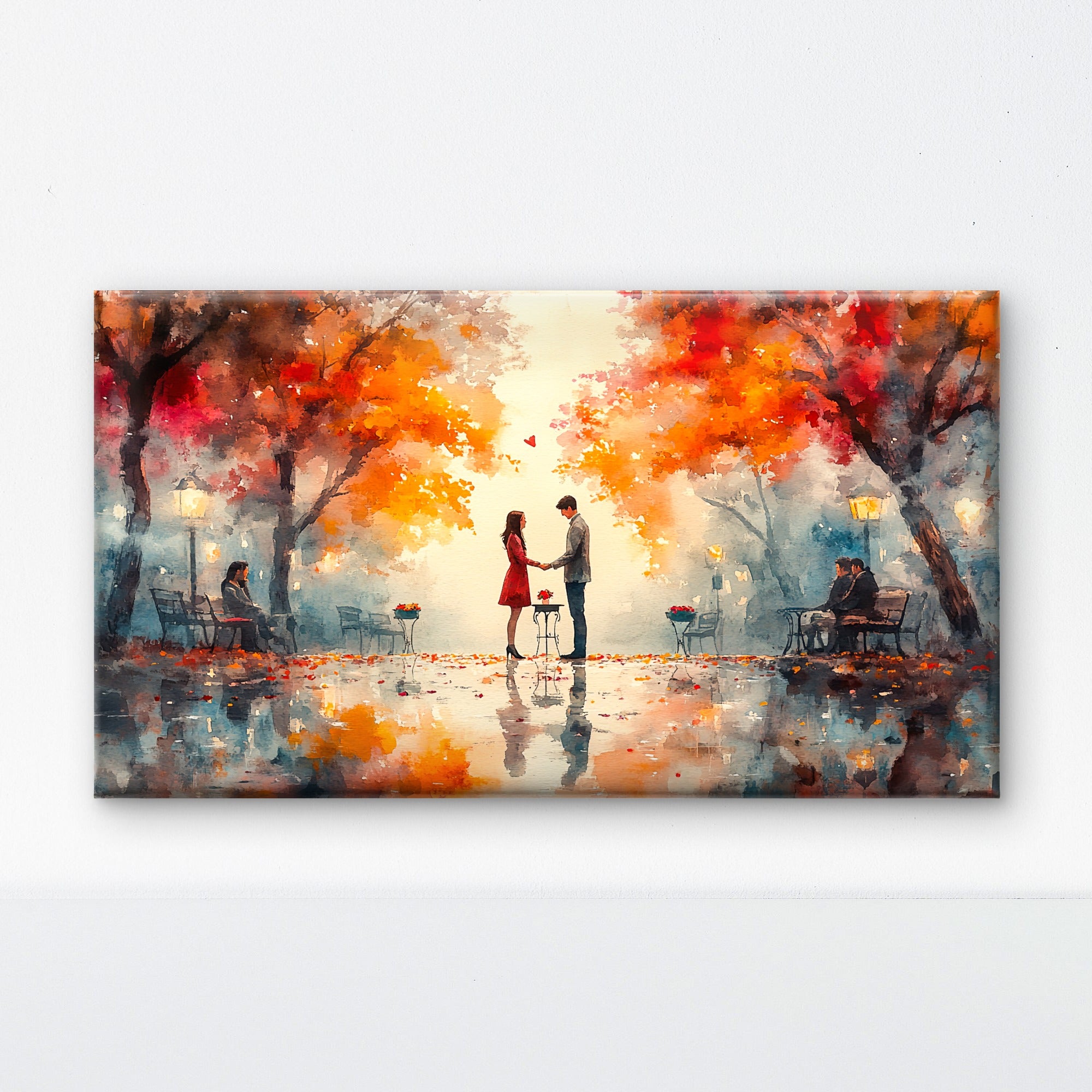 Couple Proposal on the Street