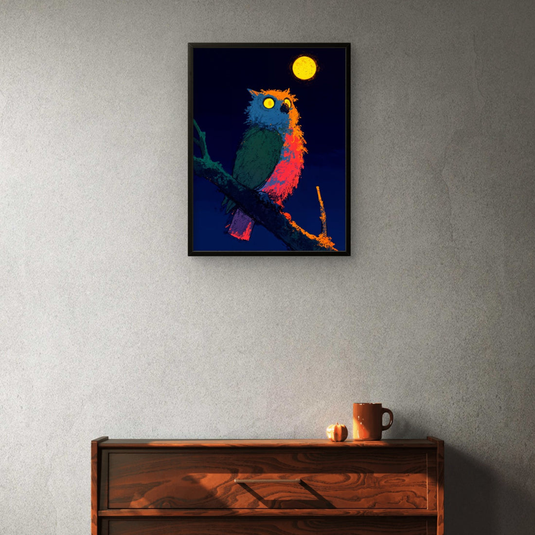 Midnight Owl Canvas