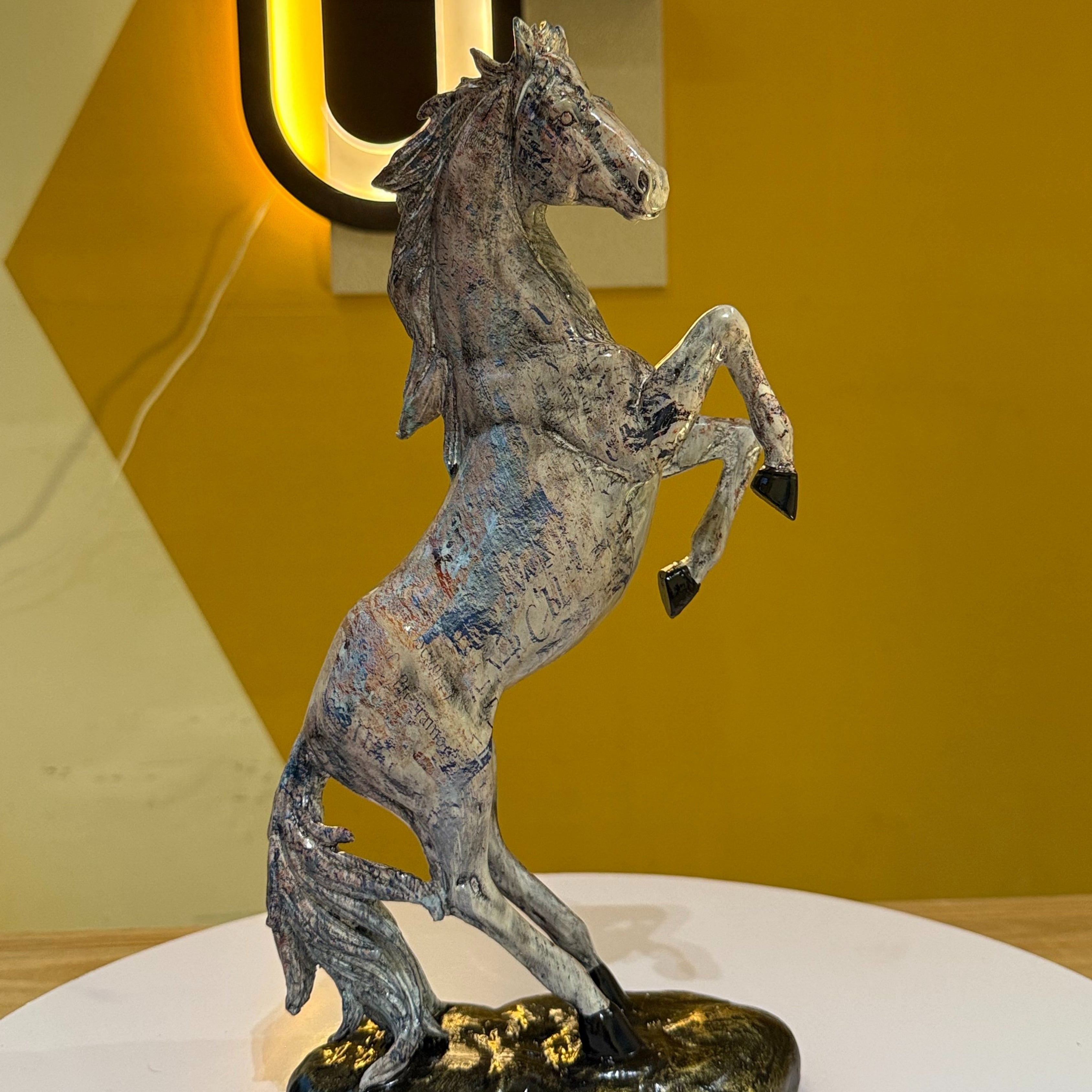 Vastu Jumping Horse Showpeice