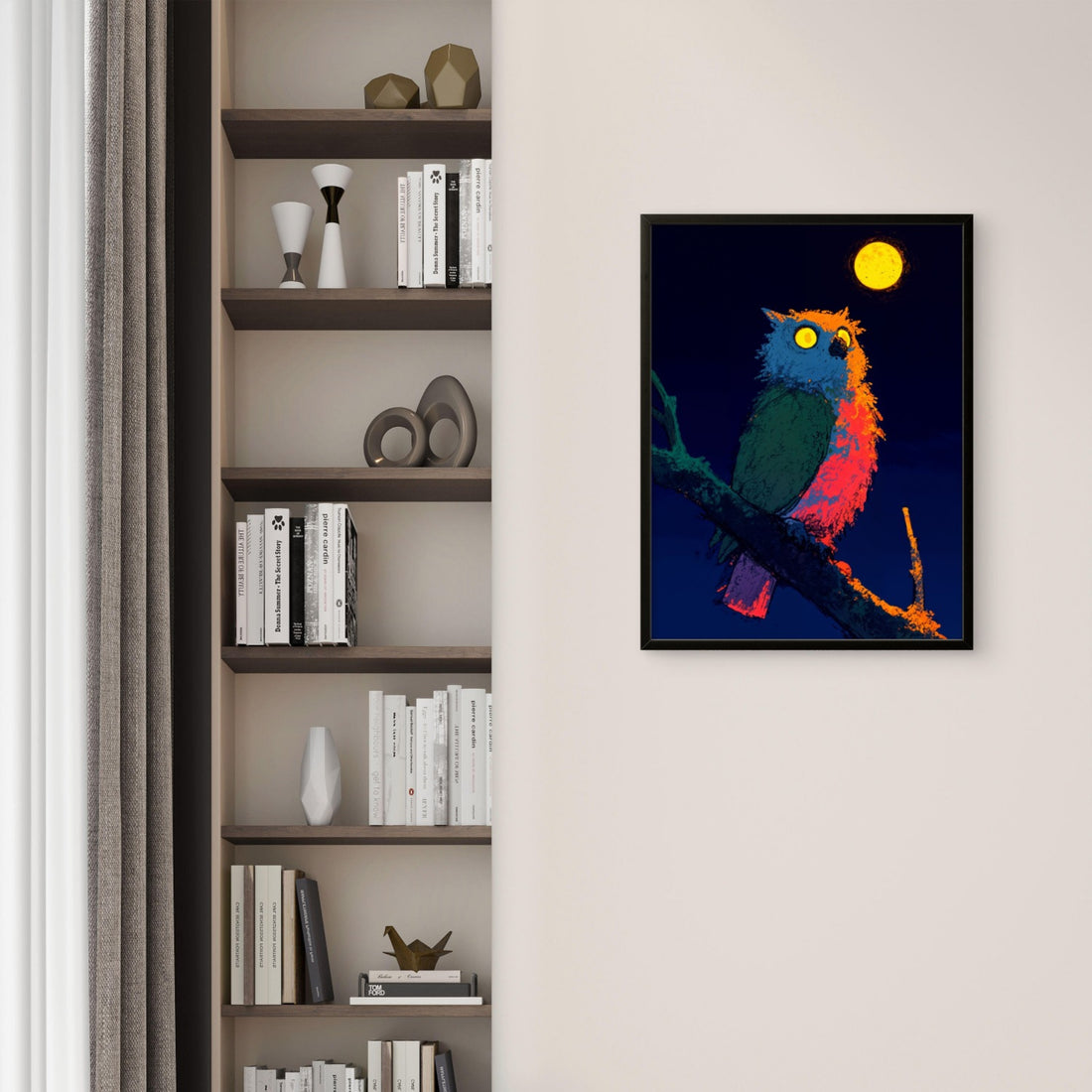 Midnight Owl Canvas
