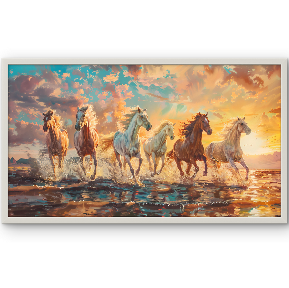 Success Symbol Running Horses