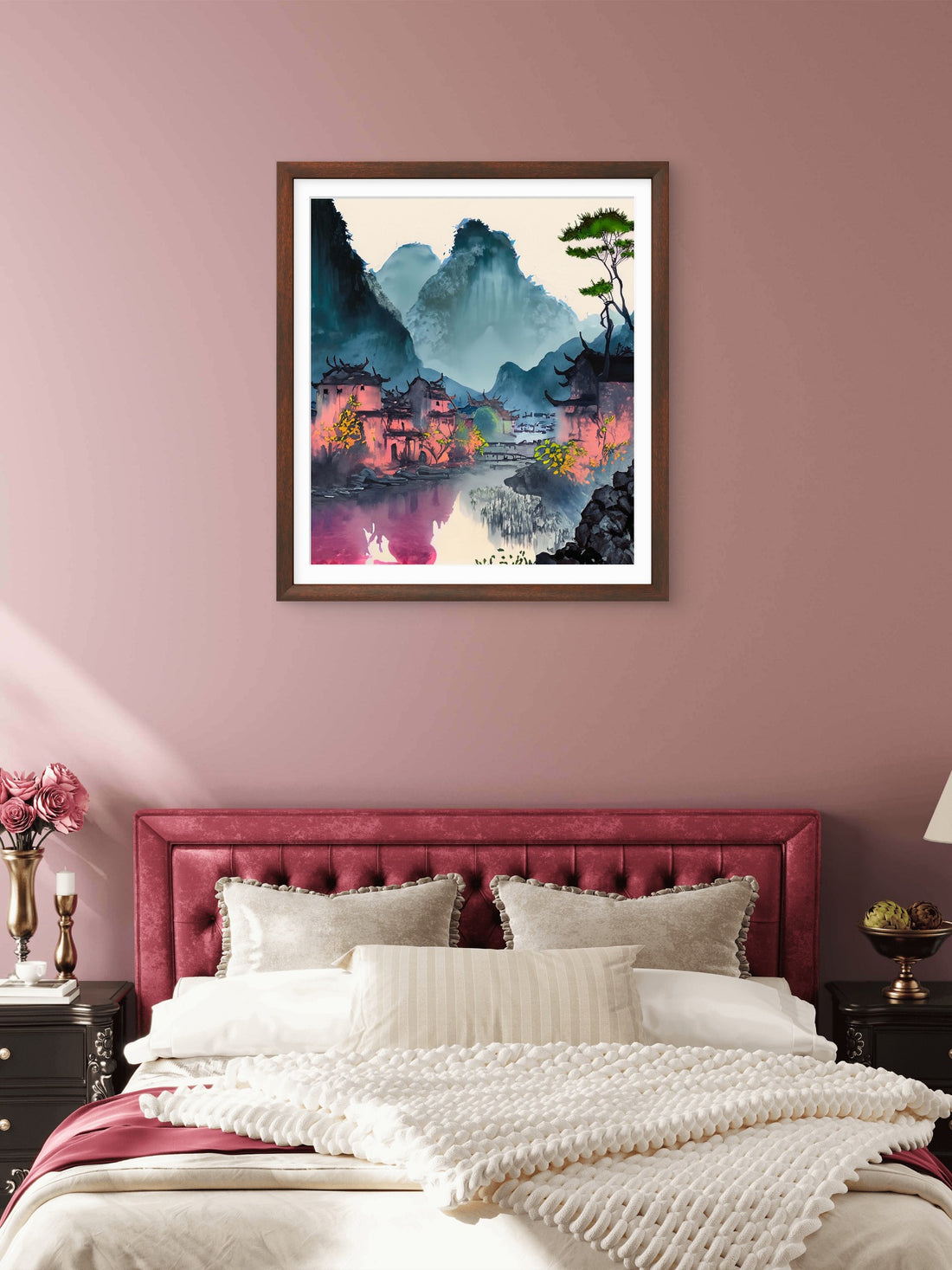 Japanese Landscape Square