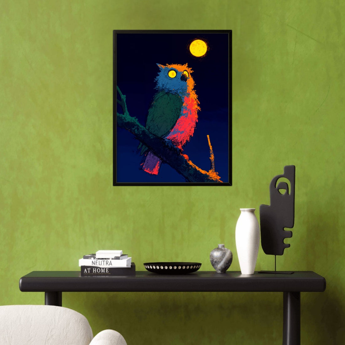 Midnight Owl Canvas