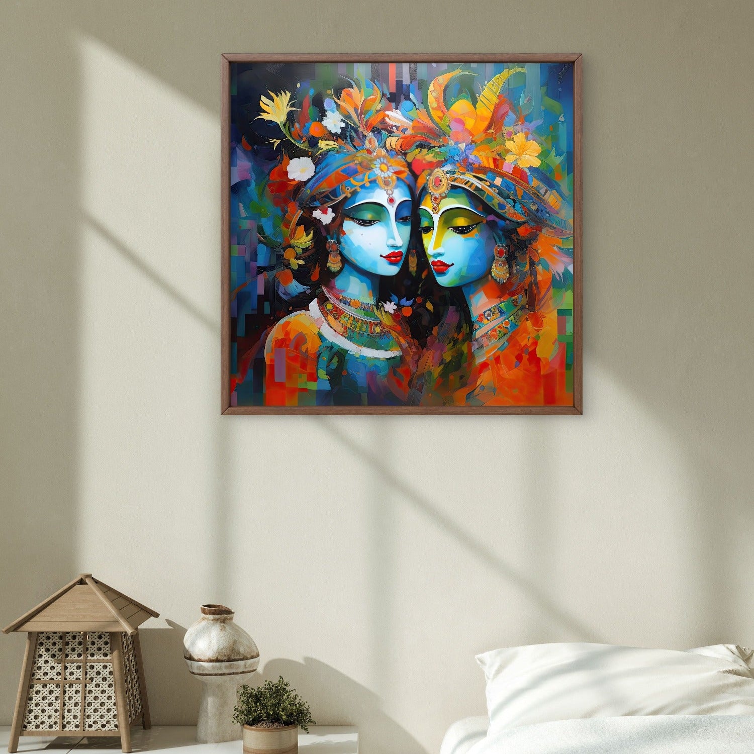 Radha Krishna Art