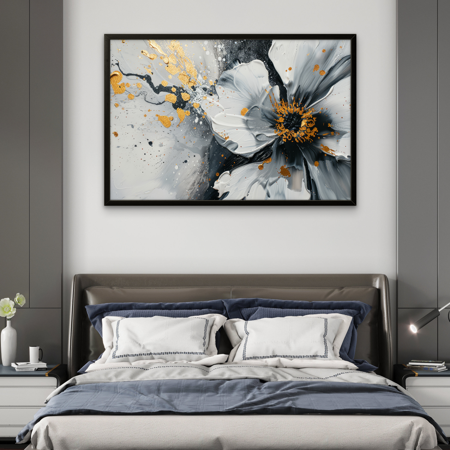 White Flower Abstract