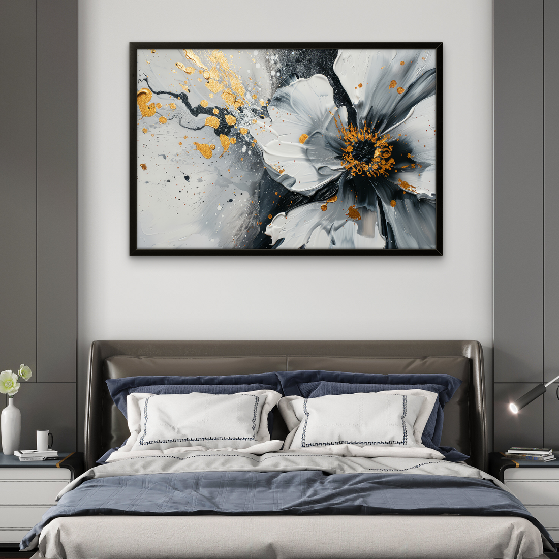 White Flower Abstract